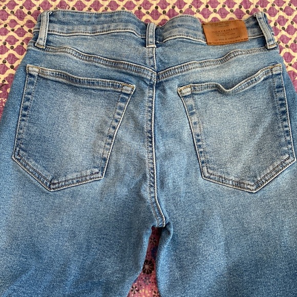 Lucky 🍀 Brand ankle jeans size 4/27 - Picture 3 of 7